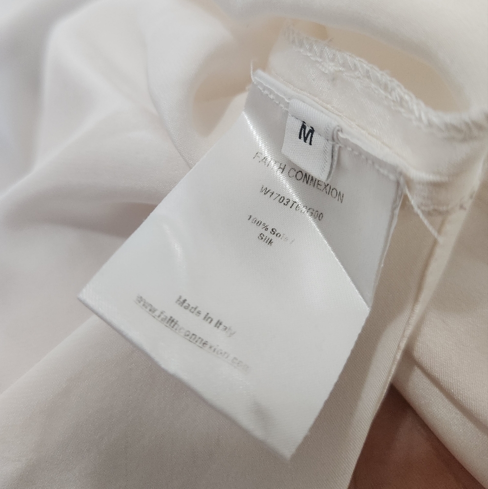 Faith Connexion | Satine Silk Top - Picture 6 of 7